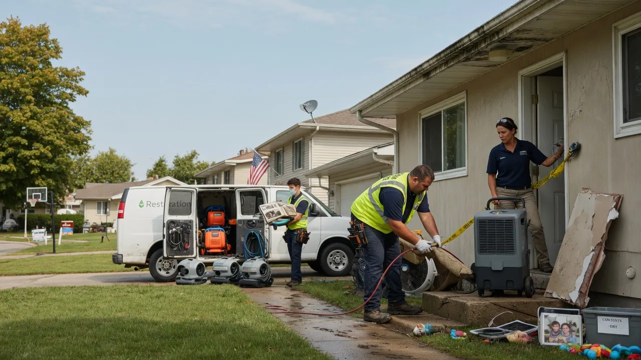 Water Damage Restoration in Bagwell, TX near me